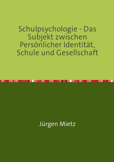 'Cover von Schulpsychologie –'-Cover