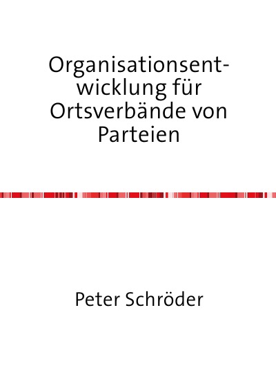 'Organisationsentwicklung für Ortsverbände von Parteien'-Cover