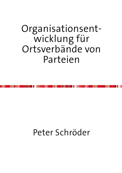 'Cover von Organisationsentwicklung für Ortsverbände von Parteien'-Cover