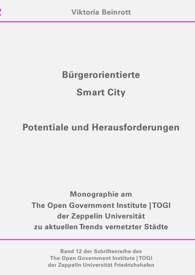 'Bürgerorientierte Smart City'-Cover