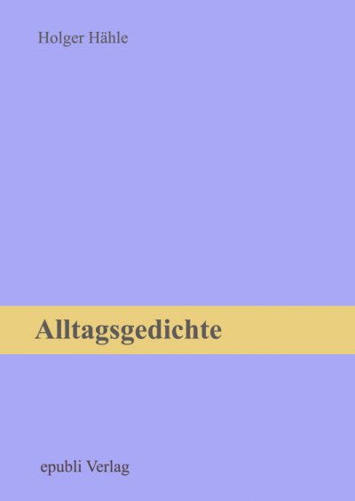 'Cover von Alltagsgedichte'-Cover