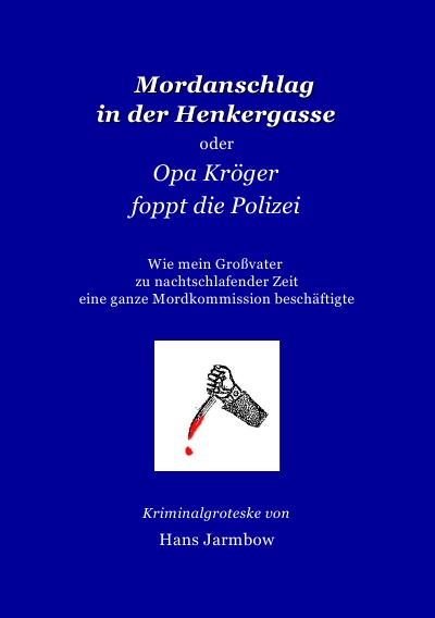 'Mordanschlag in der Henkergasse'-Cover
