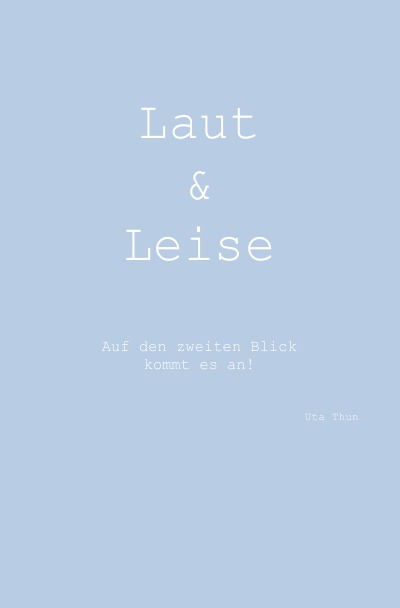 'Laut&Leise'-Cover