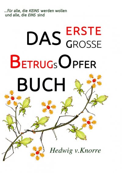 'Cover von DAS Erste Große BetrugsOpferBUCH'-Cover