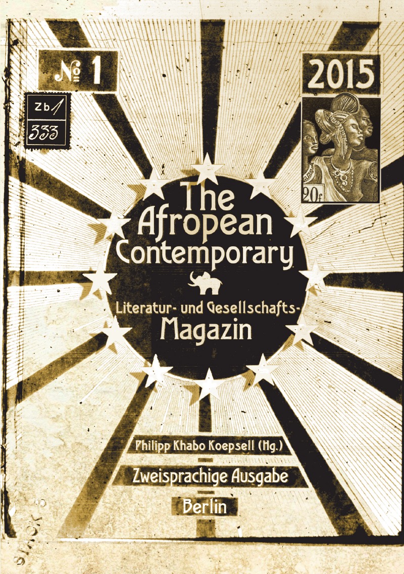Published cover of The Afropean Contemporary: Literatur- und Gesellschaftsmagazin