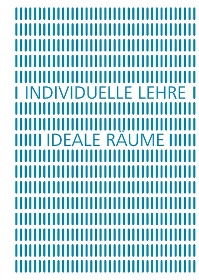 'Cover von INDIVIDUELLE LEHRE, IDEALE RÄUME'-Cover