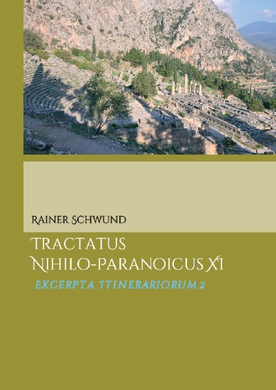 'Tractatus nihilo-paranoicus XI'-Cover