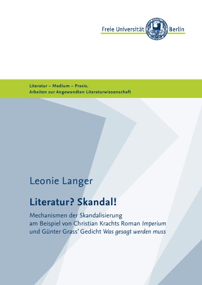 'Cover von Literatur? Skandal!'-Cover