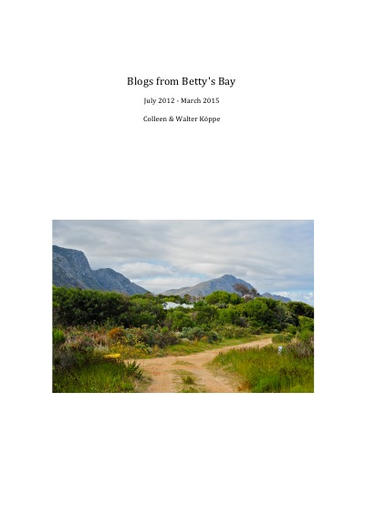 'Blogs from Betty’s Bay'-Cover