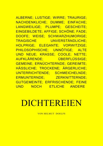'Cover von DICHTEREIEN'-Cover