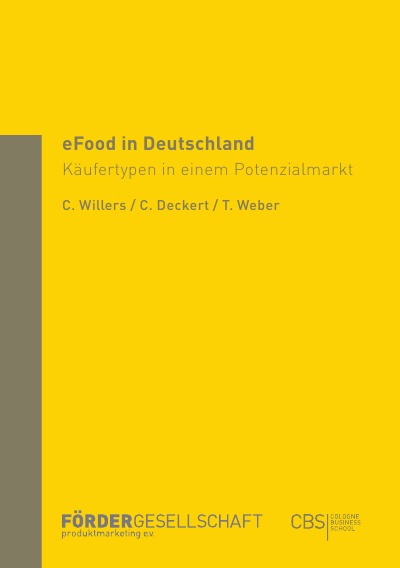 'eFood in Deutschland'-Cover