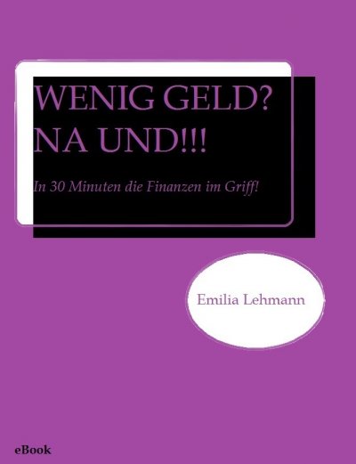'Cover von WENIG GELD? NA UND!!!'-Cover