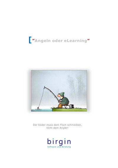 'Angeln oder eLearning'-Cover