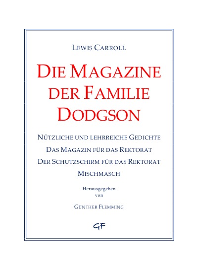 'Die Magazine der Familie Dodgson'-Cover