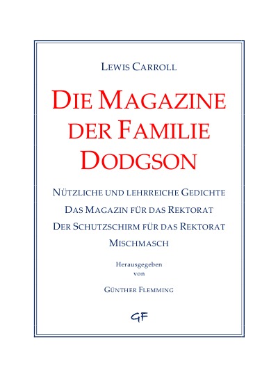 'Cover von Die Magazine der Familie Dodgson'-Cover