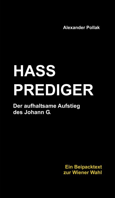 'HASSPREDIGER'-Cover