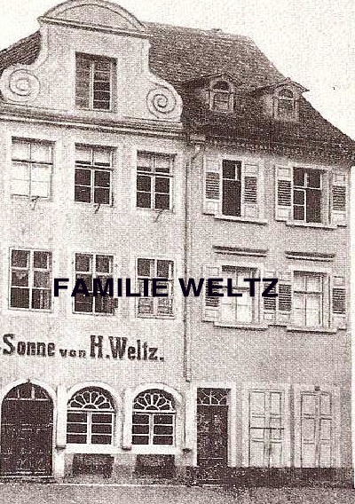 'DIE FAMILIE WELTZ'-Cover