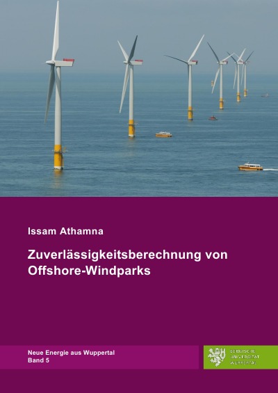 'Cover von Zuverlässigkeitsberechnung von Offshore-Windparks'-Cover