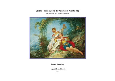 'Cover von Lovers – Meisterwerke der Kunst zum Valentinstag –  Ein Buch mit 27 Postkarten'-Cover