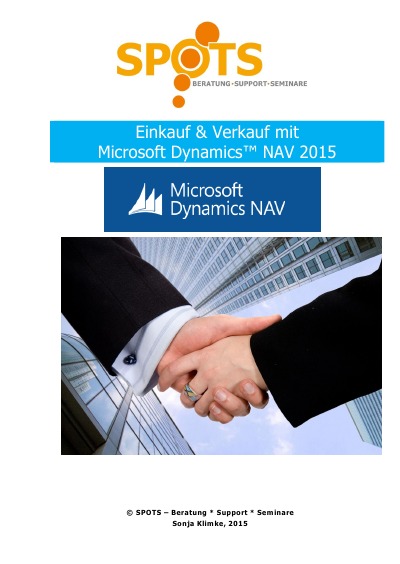 'Cover von Einkauf und Verkauf mit Microsoft Dynamics™ NAV2015'-Cover