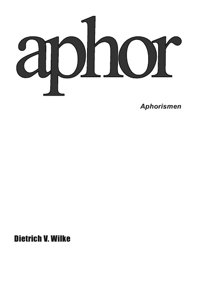 'Cover von Aphor'-Cover