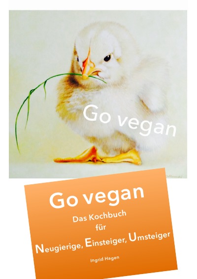 'Kochbuch Go vegan I NEU'-Cover