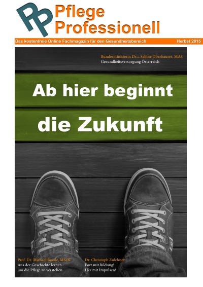 'Pflege Professionell Ausgabe 09/2015'-Cover