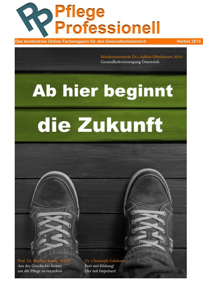 'Cover von Pflege Professionell Ausgabe 09/2015'-Cover