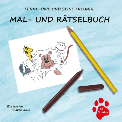 'Cover von MAL- UND RÄTSELBUCH'-Cover