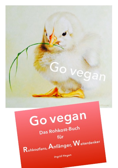 'Cover von Rohkost-Buch Go vegan IV RAW'-Cover
