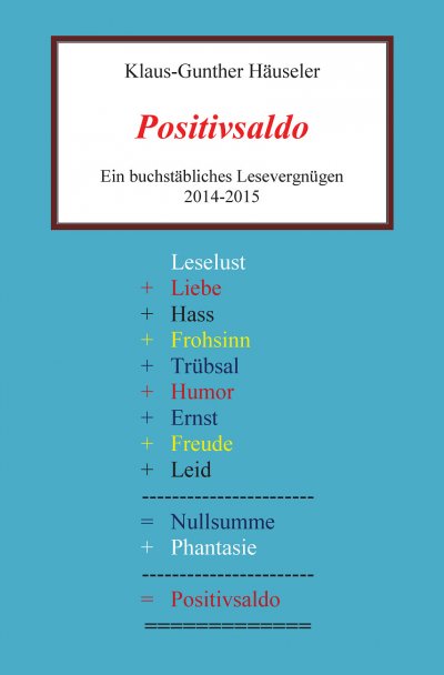 'Cover von Positivsaldo'-Cover