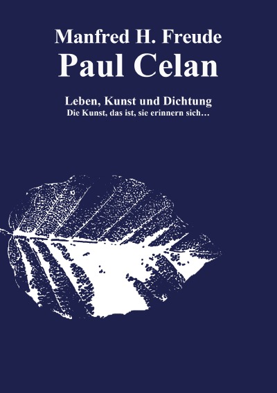 'Paul Celan Leben, Dichtung und Kunst'-Cover