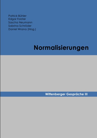 'Cover von Normalisierungen'-Cover