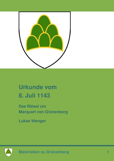'Cover von Urkunde vom 8. Juli 1143'-Cover