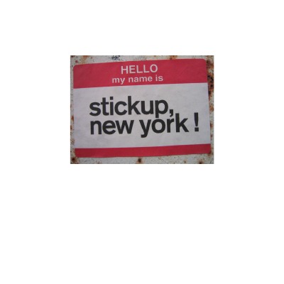 'Cover von Stick Up, New York!'-Cover