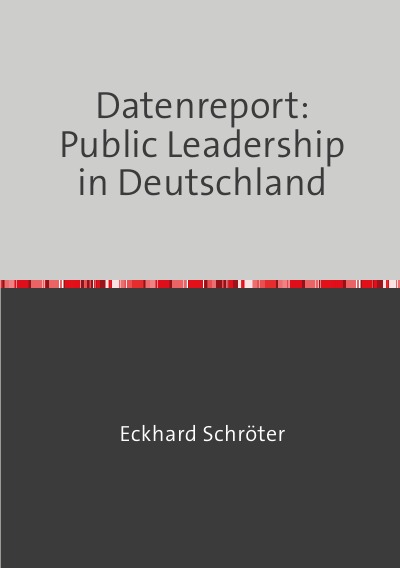 'Datenreport: Public Leadership in Deutschland'-Cover
