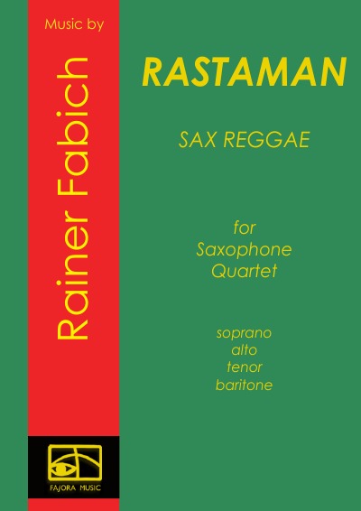 'Cover von Rastaman – Reggae for Saxophone Quartet'-Cover