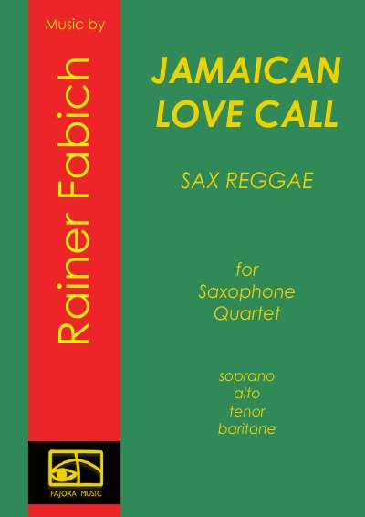 'Cover von Jamaican Love Call – Reggae for Saxophone Quartet'-Cover