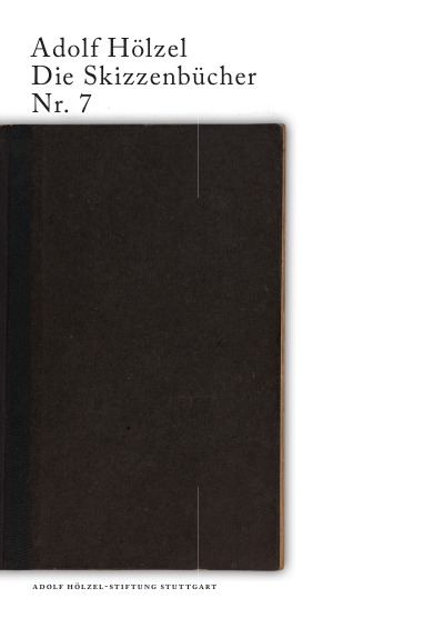 'Cover von Adolf Hölzel Die Skizzenbücher Nr. 7'-Cover