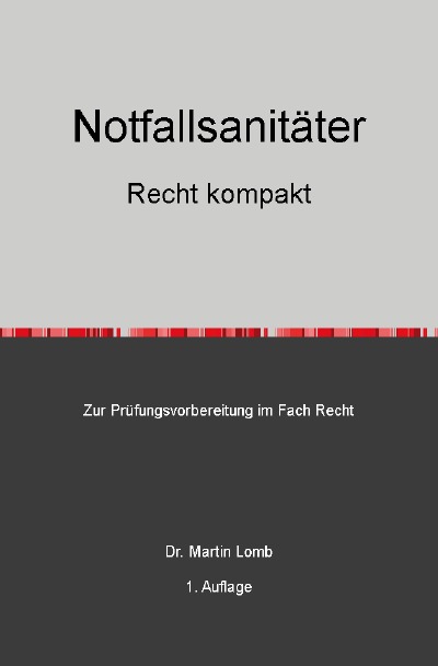 'Notfallsanitäter – Recht kompakt'-Cover