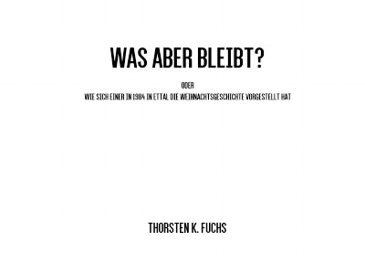 'Cover von Was aber bleibt?'-Cover