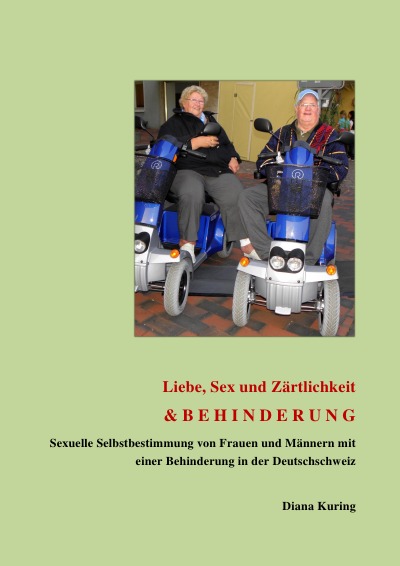 'Liebe, Sex und Zärtlichkeit  & BEHINDERUNG'-Cover