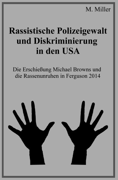 'Rassistische Polizeigewalt und Diskriminierung in den USA'-Cover