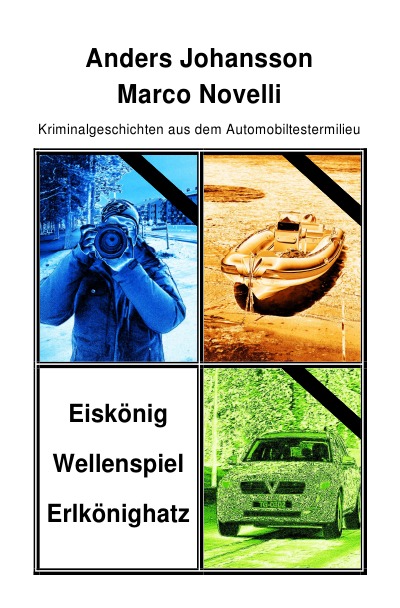 'Cover von Kriminalgeschichten aus dem Automobiltestermilieu'-Cover