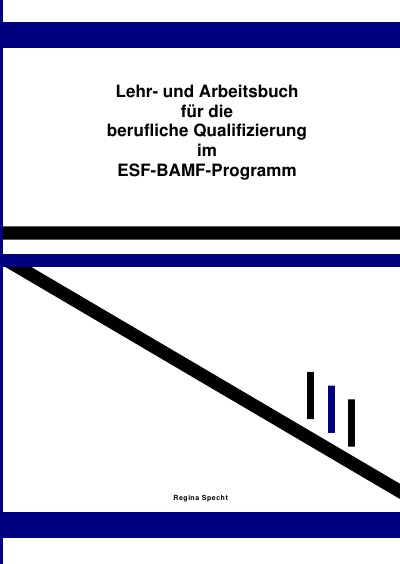 'Lehr- und Arbeitsbuch für die berufliche Qualifizierung im ESF-BAMF-Programm'-Cover