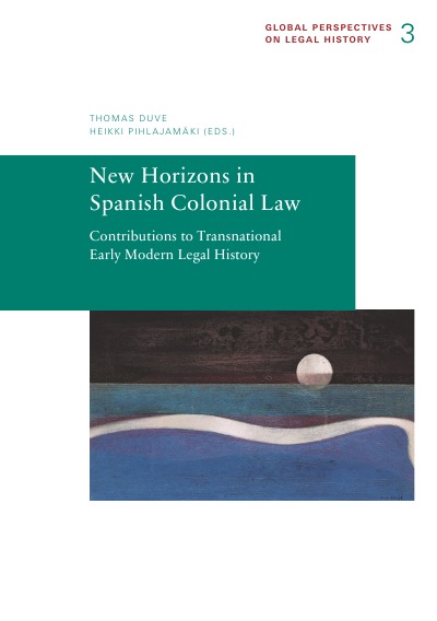 'New Horizons in Spanish Colonial Law.'-Cover
