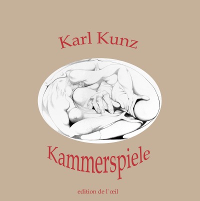 'Cover von Kammerspiele. 38 erotische Zeichnungen'-Cover