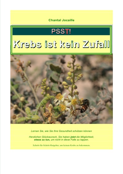 'Cover von Psst! Krebs ist kein Zufall'-Cover
