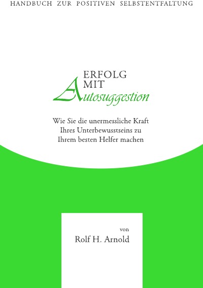 'Cover von Erfolg mit Autosuggestion'-Cover
