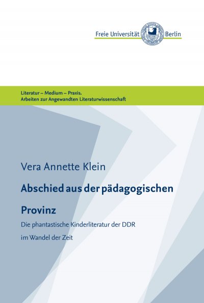 'Abschied aus der pädagogischen Provinz'-Cover